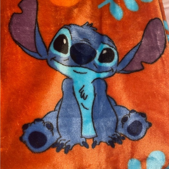 Disney - Stitch Fall 2024 Plush Throw Blanket Lilo & Stitch Pumpkins - Picture 2 of 4